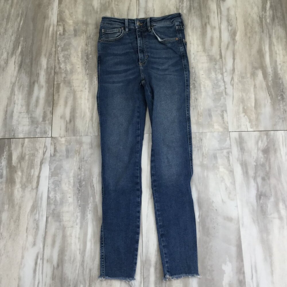 We the Free Hi Rise Raw Hem Jean 27